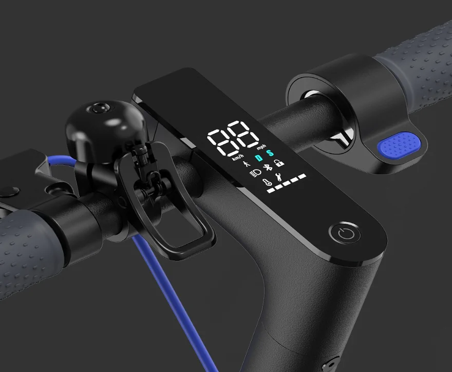 Pantalla integrada de un patinete eléctrico XiaoMi